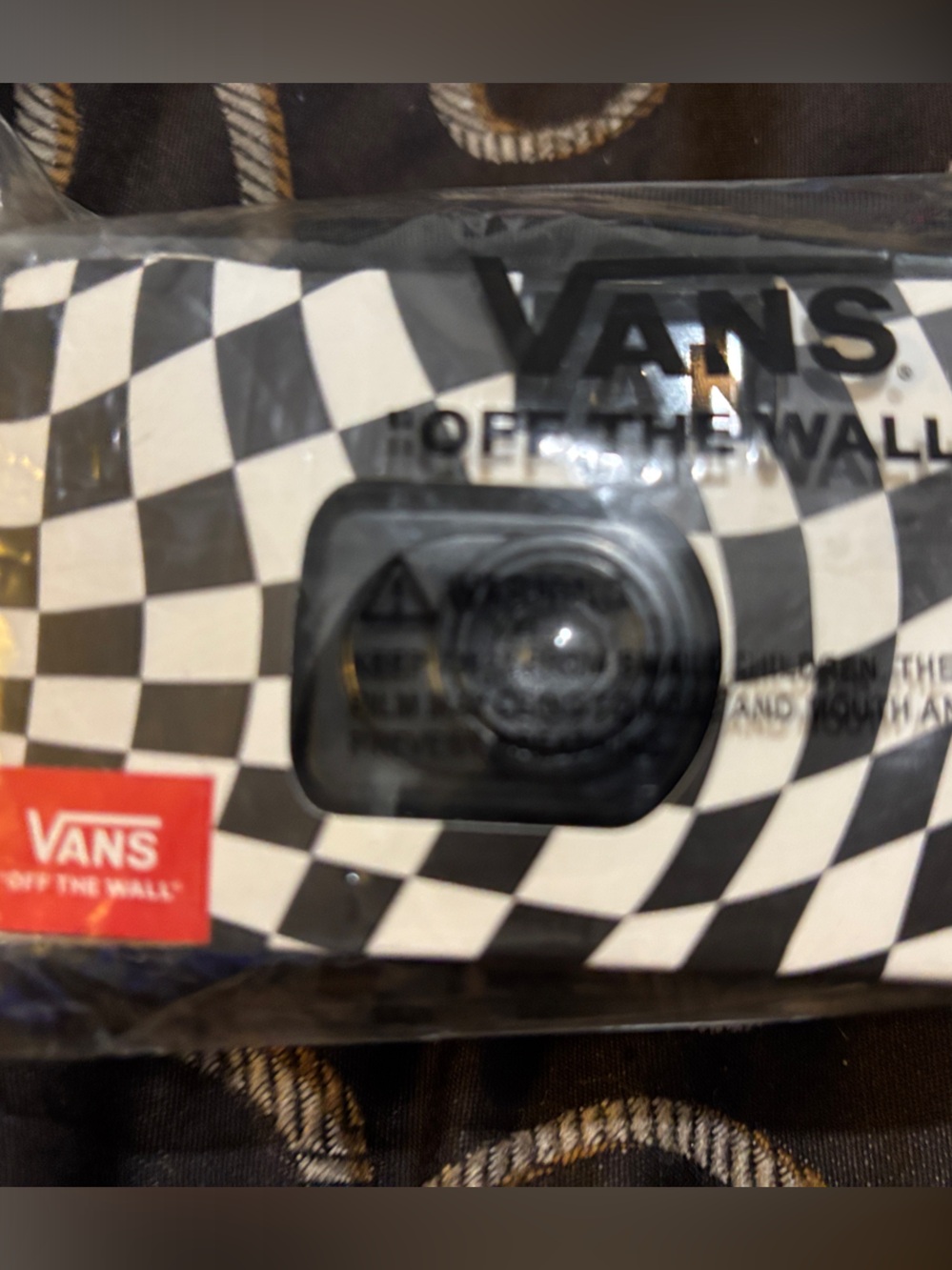 Vans Black & White Checkerboard Disposable Camera